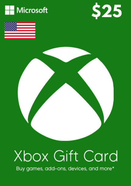 Xbox Gift Card $25 USD