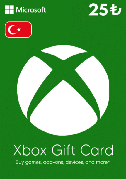 Xbox Gift Card 25 TL TURKEY