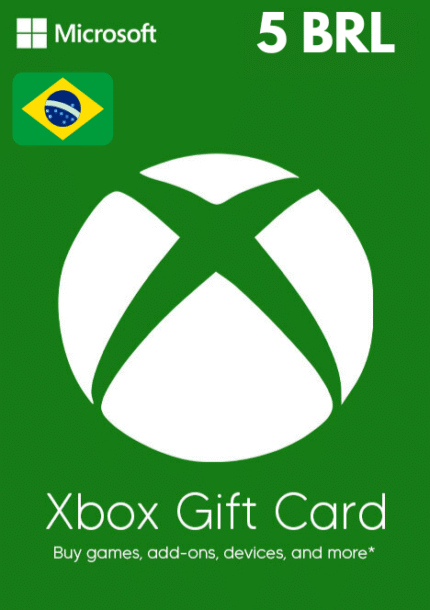 Xbox Gift Card R$5 BRL BRAZIL