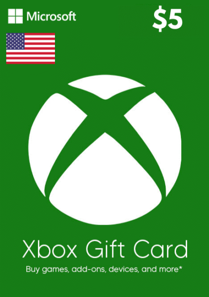 Xbox Gift Card $5 USD