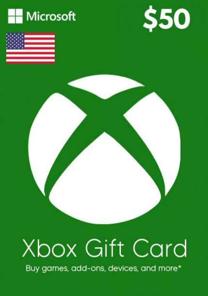 Xbox Gift Card $50 USD
