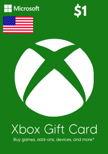 Xbox Gift Card $1 USD