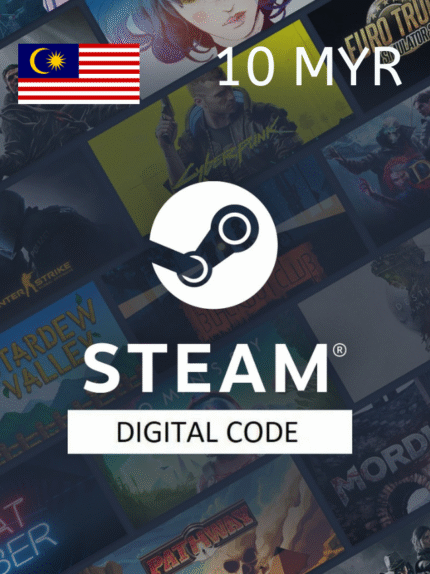 STEAM GIFT CARD 10 MYR MALAYSIA
