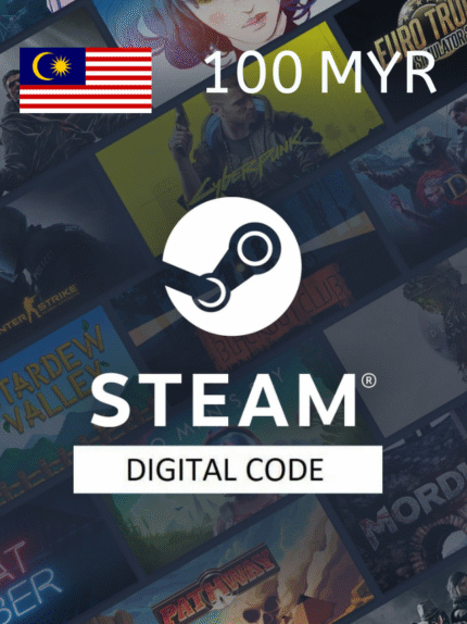 STEAM GIFT CARD 100 MYR MALAYSIA