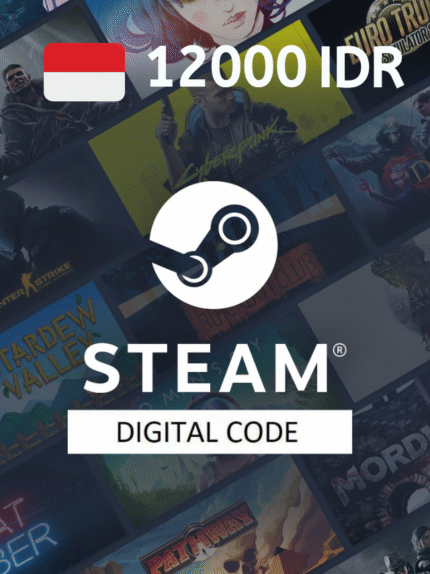 STEAM GIFT CARD 12000 IDR INDONESIA