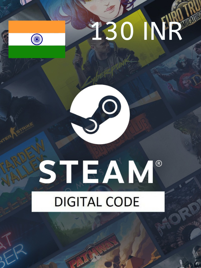 130 INR STEAM GIFT CARD STEAM GIFT CARD 130 INR INDIA - Image 1