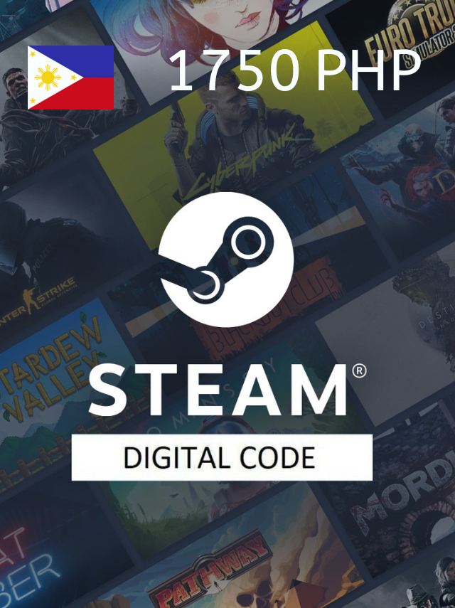 1750 PHP STEAM GIFT CARD STEAM GIFT CARD 1750 PHP PHILIPPINE - Image 1
