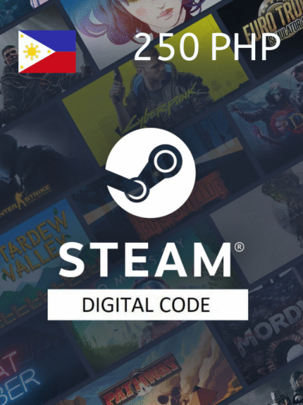 STEAM GIFT CARD 250 PHP PHILIPPINE