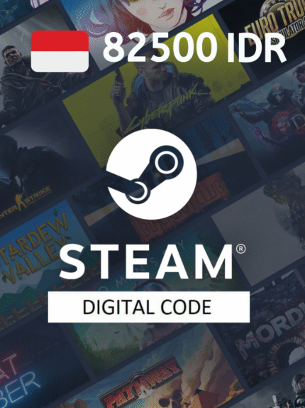 STEAM GIFT CARD 82500 IDR INDONESIA