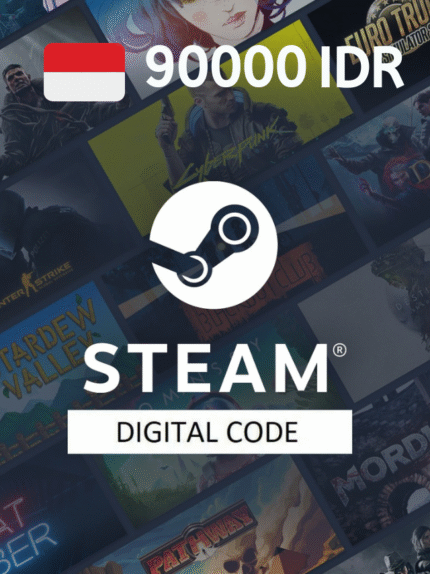 STEAM GIFT CARD 90000 IDR INDONESIA