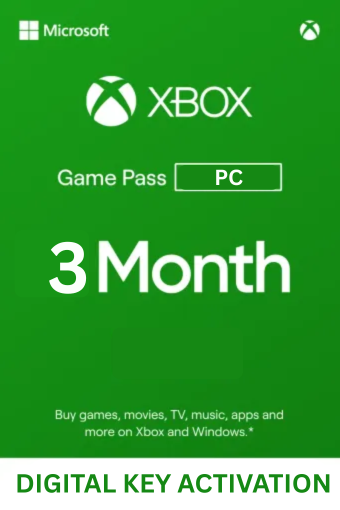 PC Game Pass 3 Month (Old Existing Account)